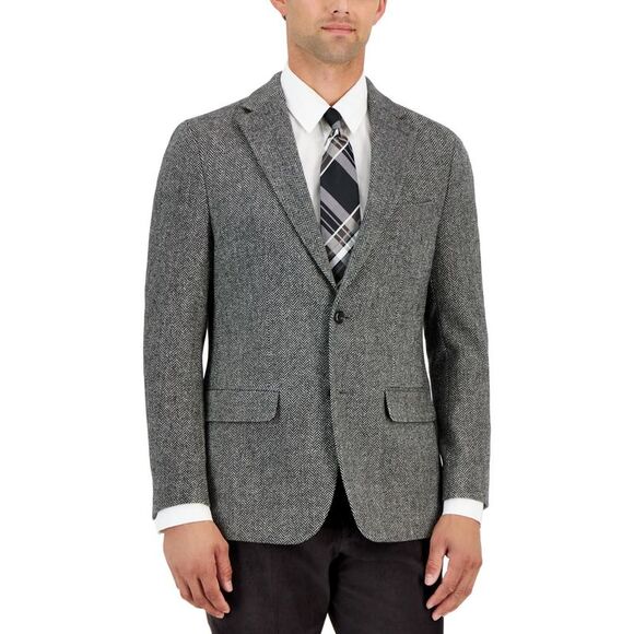 Modern Fit All Wool Sport Jackets & Blazers